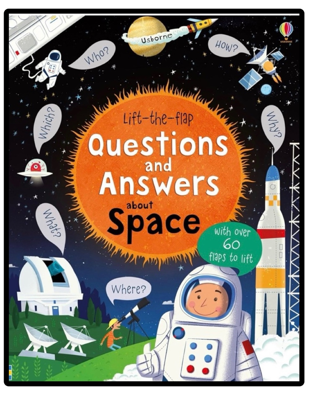 BUNDLE & SAVE ๐ Usborne Lift-the-Flap Questions & Answers about Space Board Book